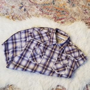 MENS SHORT SLEEVE BUTTON DOWN SHIRT